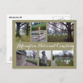 Arlington Cemetery Collage Briefkaart (Voorkant / Achterkant)