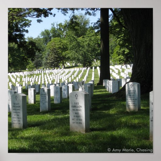 Arlington Cemetery Poster (Voorkant)
