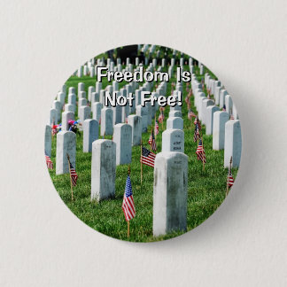 Arlington Cemetery Ronde Button 5,7 Cm