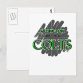 Arlington High School Colts - Arlington, TX Briefkaart (Voorkant / Achterkant)