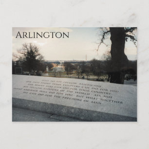 arlington jfk briefkaart