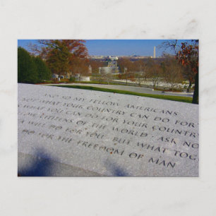 Arlington JFK-herdenkingsmonument Briefkaart