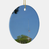 Arlington Mansion Keramisch Ornament (Rechts)