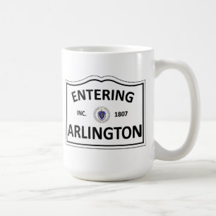 ARLINGTON MASSACHUSETTS Hometown Mass MA Townie Koffiemok