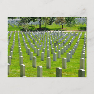 Arlington National Cemetery Grafstenen Washington Briefkaart