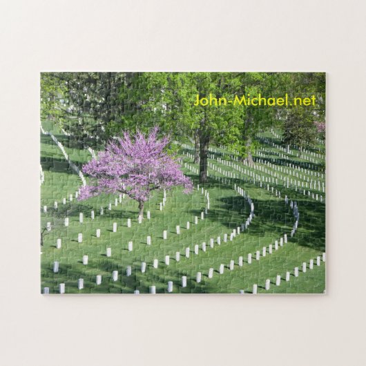 Arlington National Cemetery Section 34 Springtime Legpuzzel (Horizontaal)