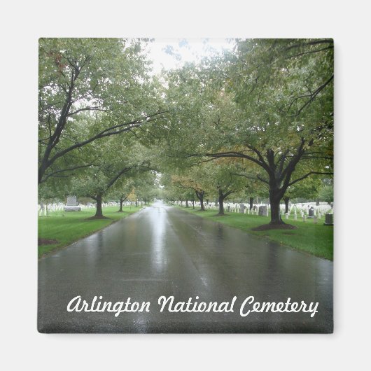 Arlington National Cemetery Square magneet (Voorkant)