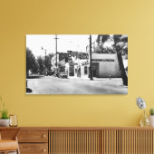 Arlington, Oregon Main Street Uitzicht Foto Canvas Afdruk (Insitu (Woonkamer))