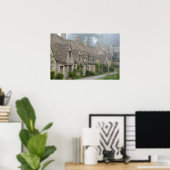 Arlington Row, Bibury affiche (Bureau à domicile)