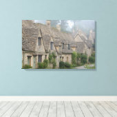 Arlington Row, Bibury canvas print (Insitu (Houten vloer))
