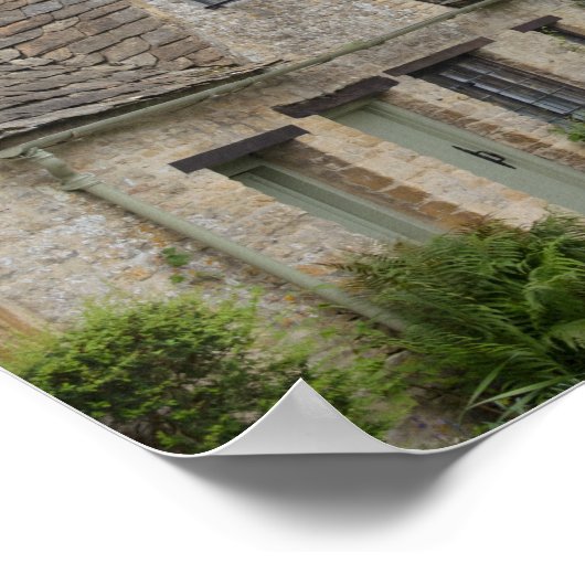 Arlington Row, Bibury poster (Hoek)