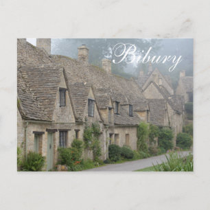 Arlington Row, Cotswolds, carte postale texte 'Bib