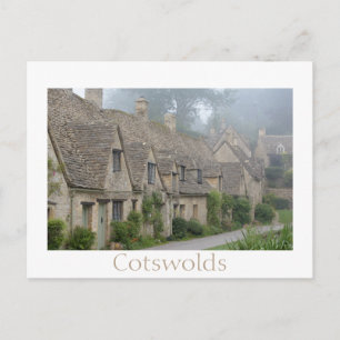 Arlington Row-huizen, Bibury in Cotwolds Briefkaart