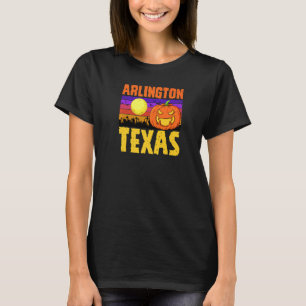 Arlington Texas Happy Halloween Party Local City P T-shirt