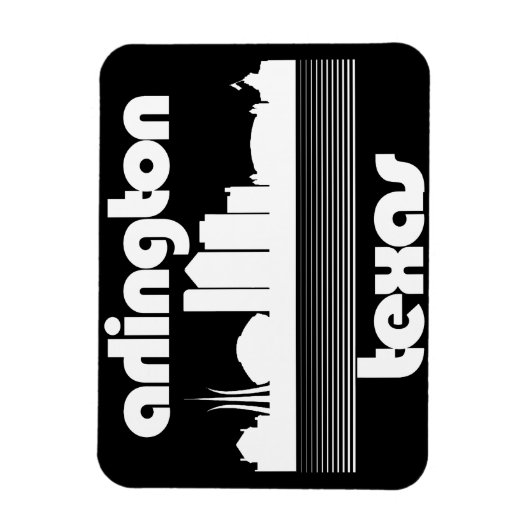 Arlington, Texas Magneet (Verticaal)