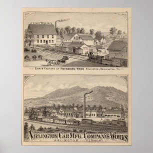 Arlington Vermont Poster