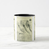 Arm en schouder Anatomie door Leonardo da Vinci Mok (Midden)