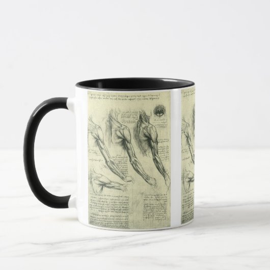 Arm en schouder Anatomie door Leonardo da Vinci Mok (Links)
