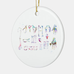 Arm, inclusief schouder en hand keramisch ornament