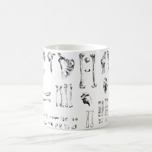 Arm, inclusief schouder en hand koffiemok