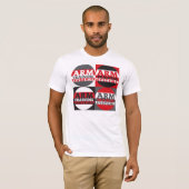 ARM Mannen T-shirt (Voorkant volledig)