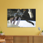 arm van Endeavor onder de International Space Stat Canvas Afdruk (Insitu (Woonkamer))