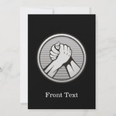 Arm worstling Silver Kaart (Voorkant)