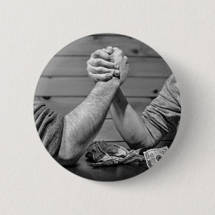 Arm Wrestings knoppen Ronde Button 5,7 Cm