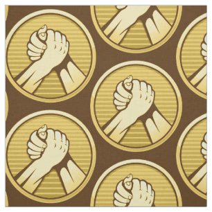 Arm Wrestling Gold Stof