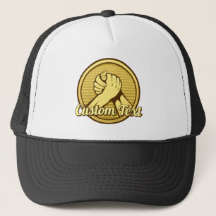 Arm Wrestling Gold Trucker Pet