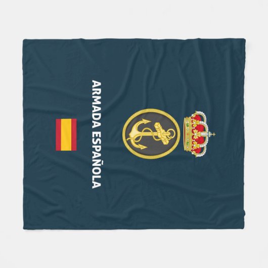 Armada Española paspoort telefoonhoesje Fleece Deken (Voorkant (Horizontaal))