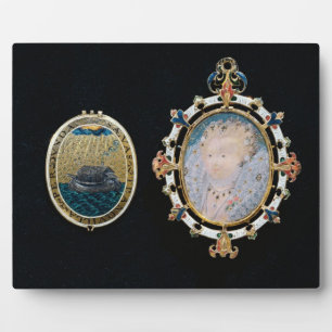 Armada Jewel, miniatuur van koningin Elizabeth I e Fotoplaat