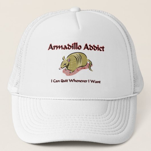 Armadillo Addict Trucker Pet (Voorkant)