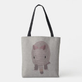 Armadillo Allover Canvas tas (Achterkant)
