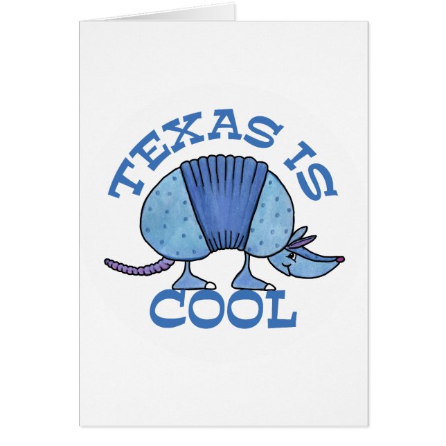 Armadillo Blue-Texas is Cool (Voorkant)