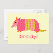 Armadillo Briefkaart (Voorkant / Achterkant)