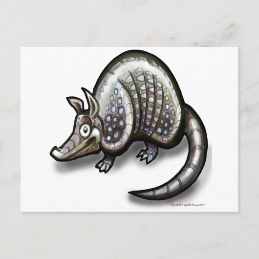Armadillo Briefkaart (Voorkant)