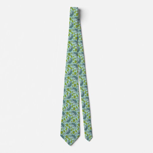 Armadillo Cactus Pattern Stropdas (Voorkant)