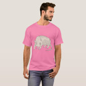 armadillo - Gepersonaliseerd T-shirt (Voorkant volledig)