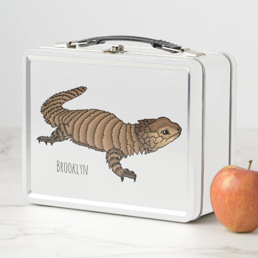 Armadillo girdled lizard cartoon illustratie (In situ)