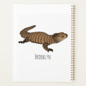 Armadillo girdled lizard cartoon illustration  (Dos)