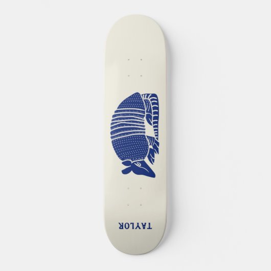 Armadillo Grafisch Gepersonaliseerd Persoonlijk Skateboard (Voorkant)