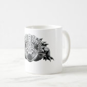 Armadillo Hagedis T-shirt - Uniek reptielenontwerp Koffiemok (Voorkant rechts)