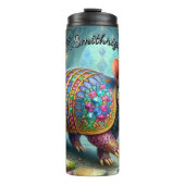 Armadillo in een grot thermosbeker (Voorkant)