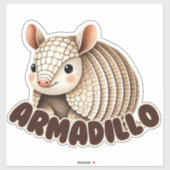 ARMADILLO - KINDERDAGVERBLIJF STICKER (Vel)