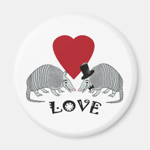 Armadillo Love Magnet Magneet