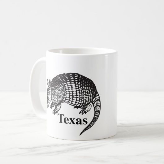 Armadillo Mug du Texas (Devant gauche)