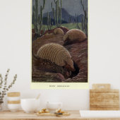  Armadillo Painting (1909) Poster (Keuken)