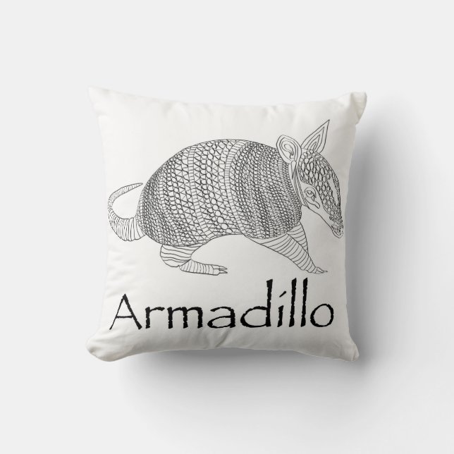 Armadillo Pillow Kussen (Voorkant)