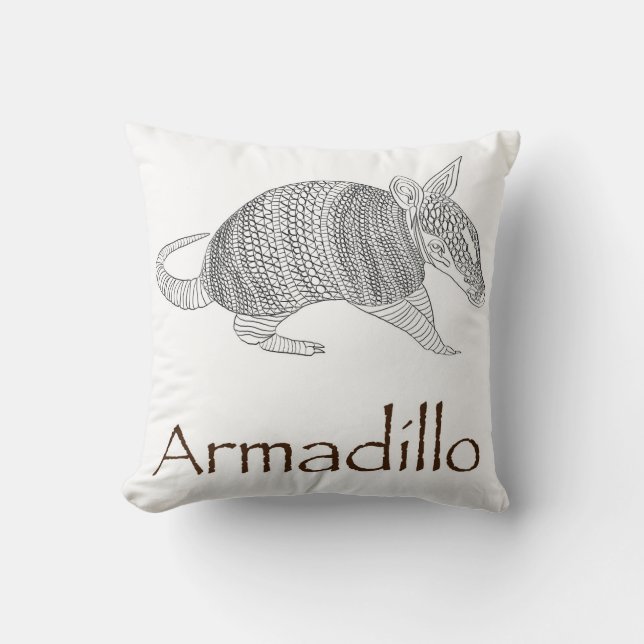 Armadillo Pillow Kussen (Voorkant)
